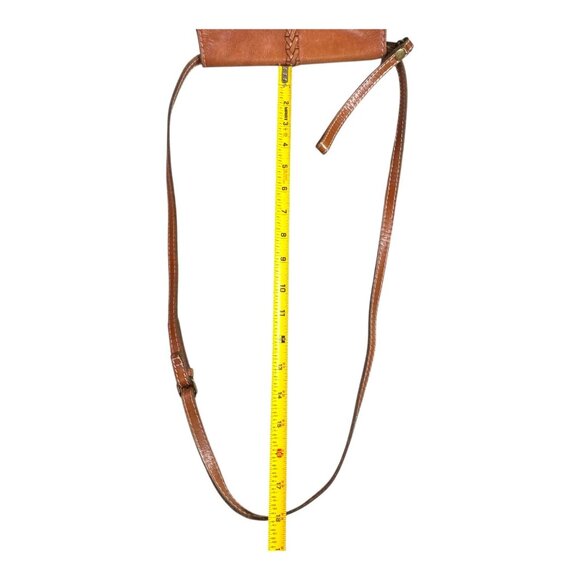 Patricia Nash British Tan Leather Bianco Crossbody Organizer Shoulder Handbag SE - Picture 16 of 16